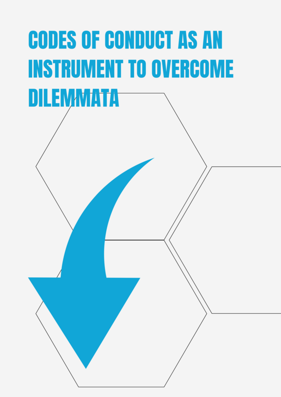 Codes of Conduct as an instrument to overcome dilemmata
