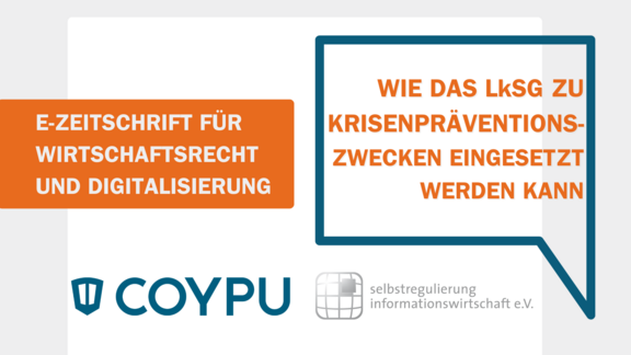 E-Zeitschrift für Wirtschaftsrecht und Digitalisierung